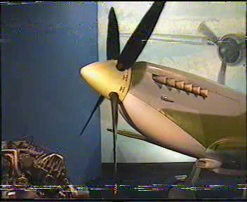 美国航空博物馆中阵列喷火式战机