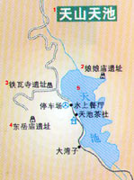 map of Tianchi