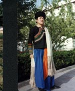 Men's clothes and adornments in Liangshan