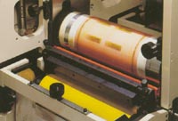 柔性版印刷机的印刷部件